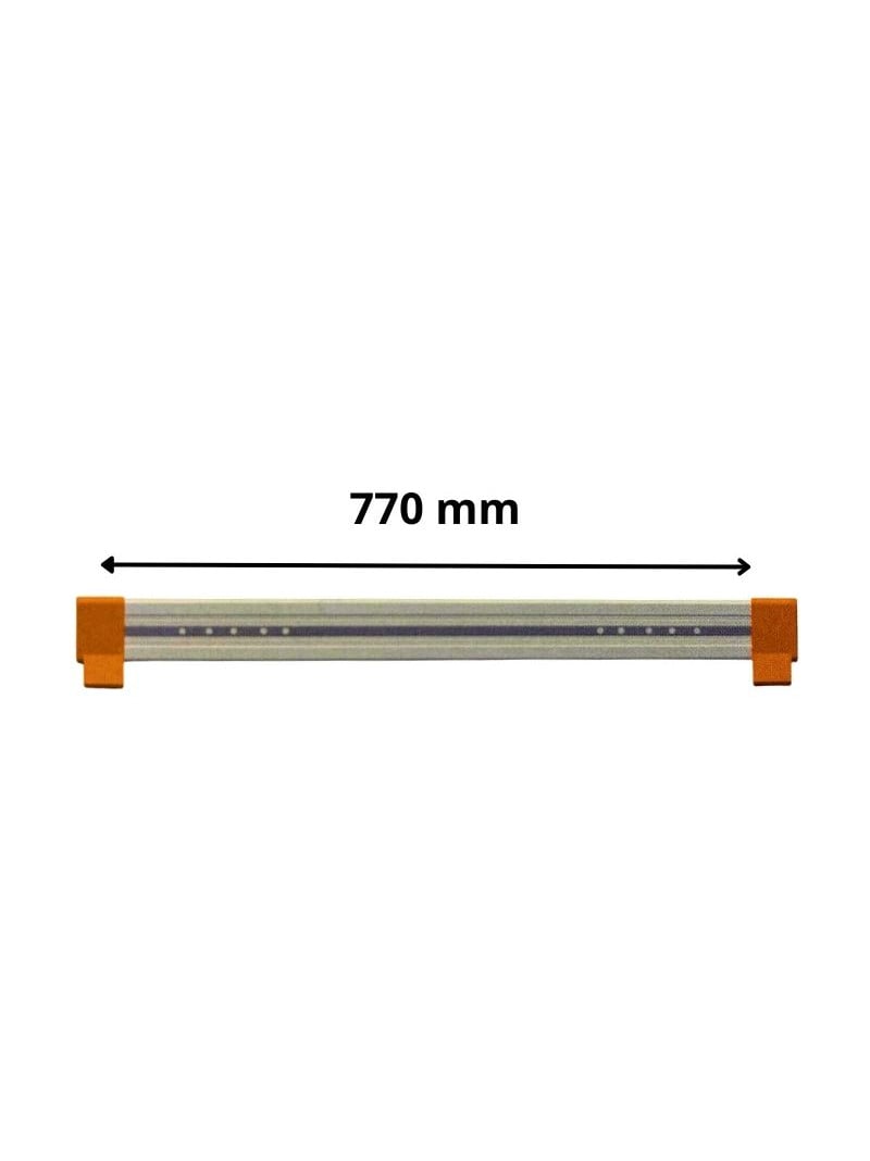 Barre Stabilisatrice métallisée et orange pour échelle simple GS 250 - 350